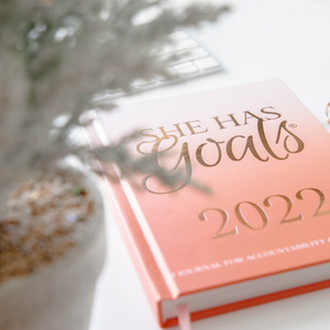 2022 Un-dated She Has Goals® Journal